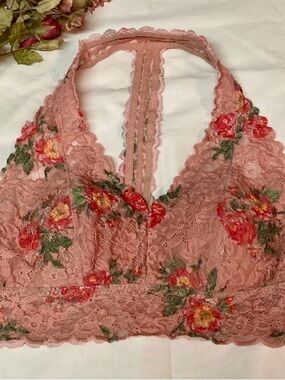 Matilda Jane Dusty Rose Floral Lace Bralette